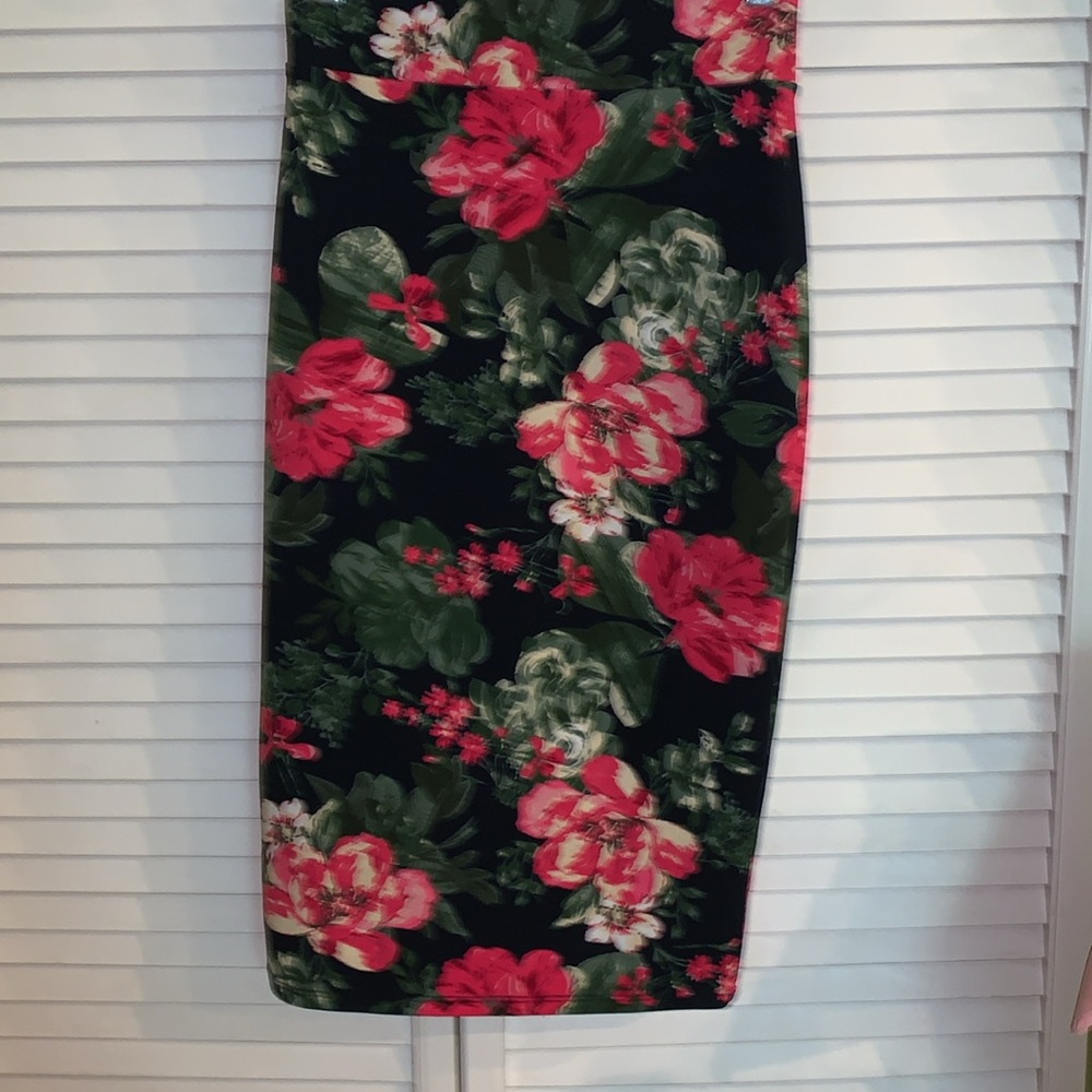 Made by Johnny vintage stretch midi skirt small - Picture 4 of 6